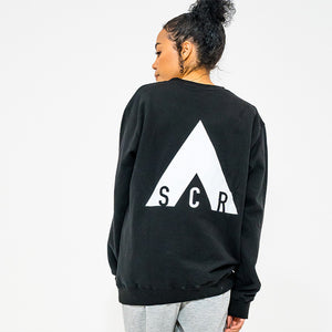 SCR Basic Logo Sweatshirts - Black