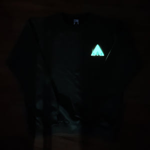 SCR Basic Logo Sweatshirts - Glow in the dark