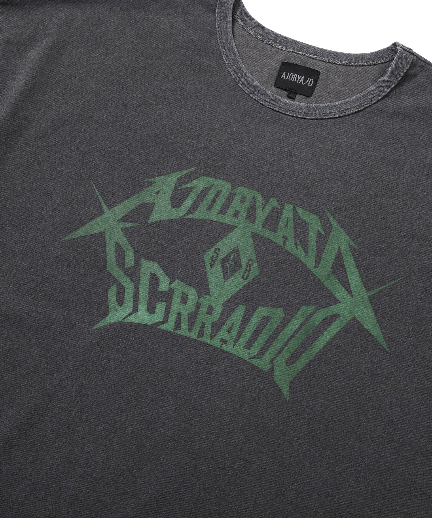 【SCR x AJOBYAJO】SCR x AJOBYAJO Wide T-shirt [CHARCOAL] SCR x AJOBYAJO Wide T-shirt [CHARCOAL] – Seoul Community Radio