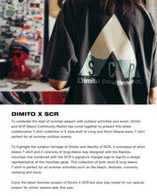 Load image into Gallery viewer, DIMITO X SCR LONG SLEEVE GARMENT DYE T-SHIRT BLACK