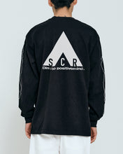 Load image into Gallery viewer, DIMITO X SCR LONG SLEEVE GARMENT DYE T-SHIRT BLACK