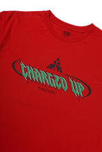 Load image into Gallery viewer, OBEY RECORDS X SCR CHARGED UP TEE /HOT CHILLI RED/